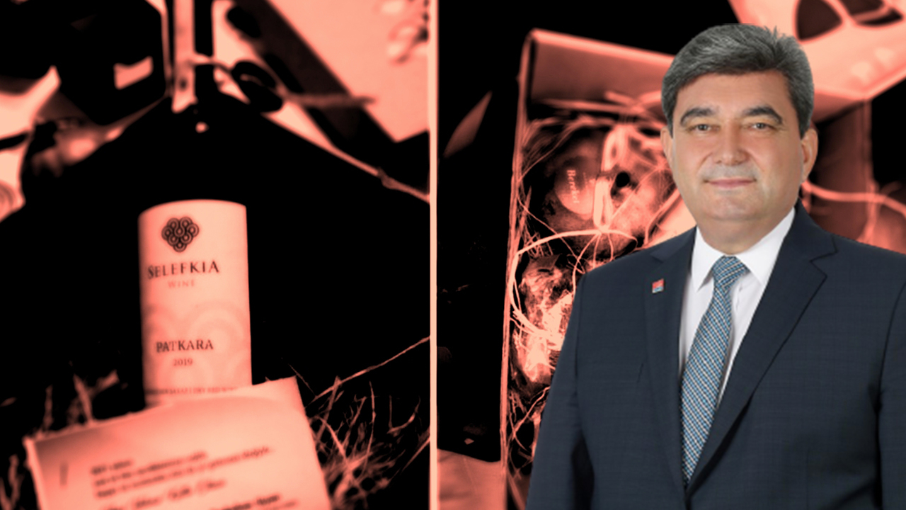CHP'li vekilden Mersin Büyükşehir Belediyesi'nin şaraplı yılbaşı paketine destek