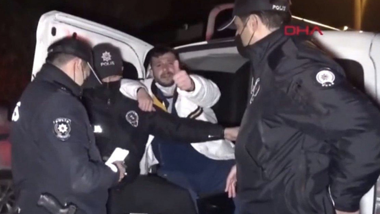 Alkollü sürücüyle polisin diyaloğu sosyal medyada viral oldu!