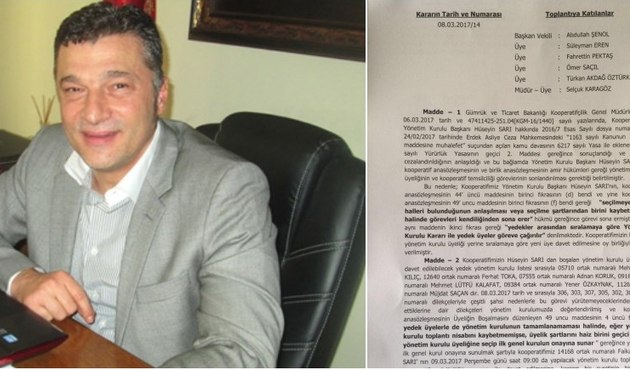 Darbeyi destekledi, karısını hülleyle yönetim kuruluna atadı! İşte o belge... / ÖZEL