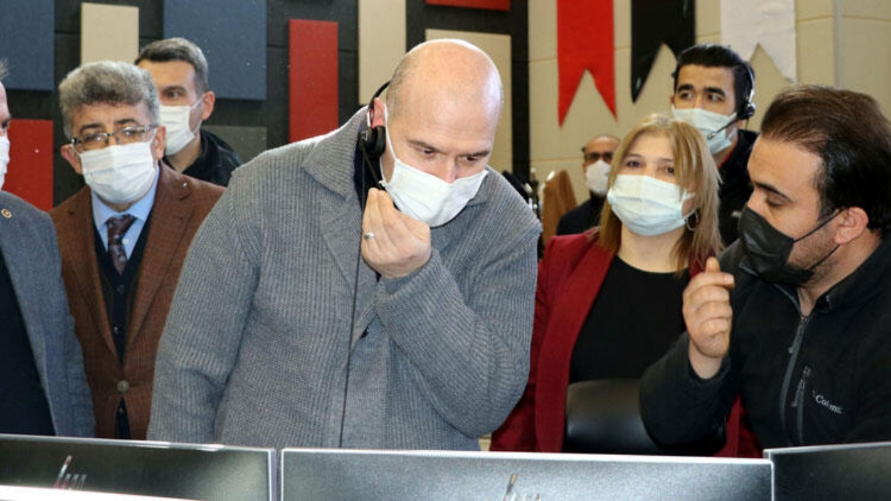 Bakan telefona çıktı, ekipleri yönlendirdi