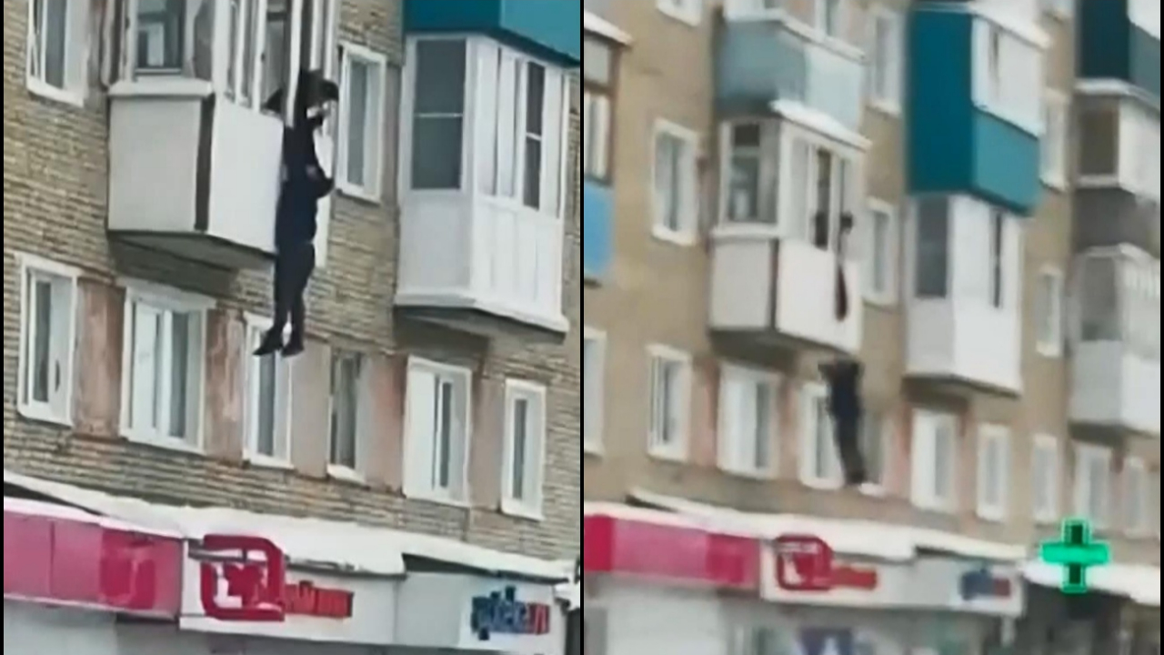Evli kadınla yakalanan adam böyle kaçtı