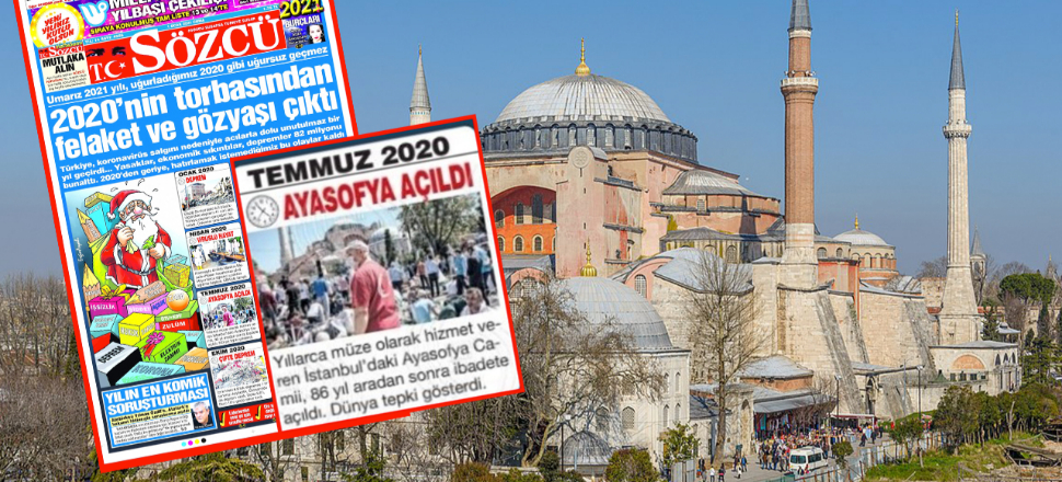 Ayasofya'nın açılışını felaket olarak gördüler
