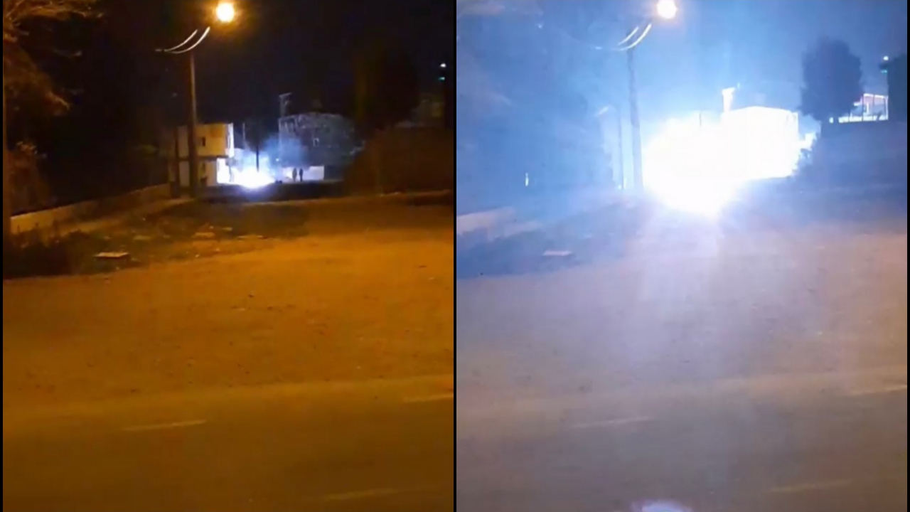 Yeni yıla elektrik kablolarını keserek girdiler!