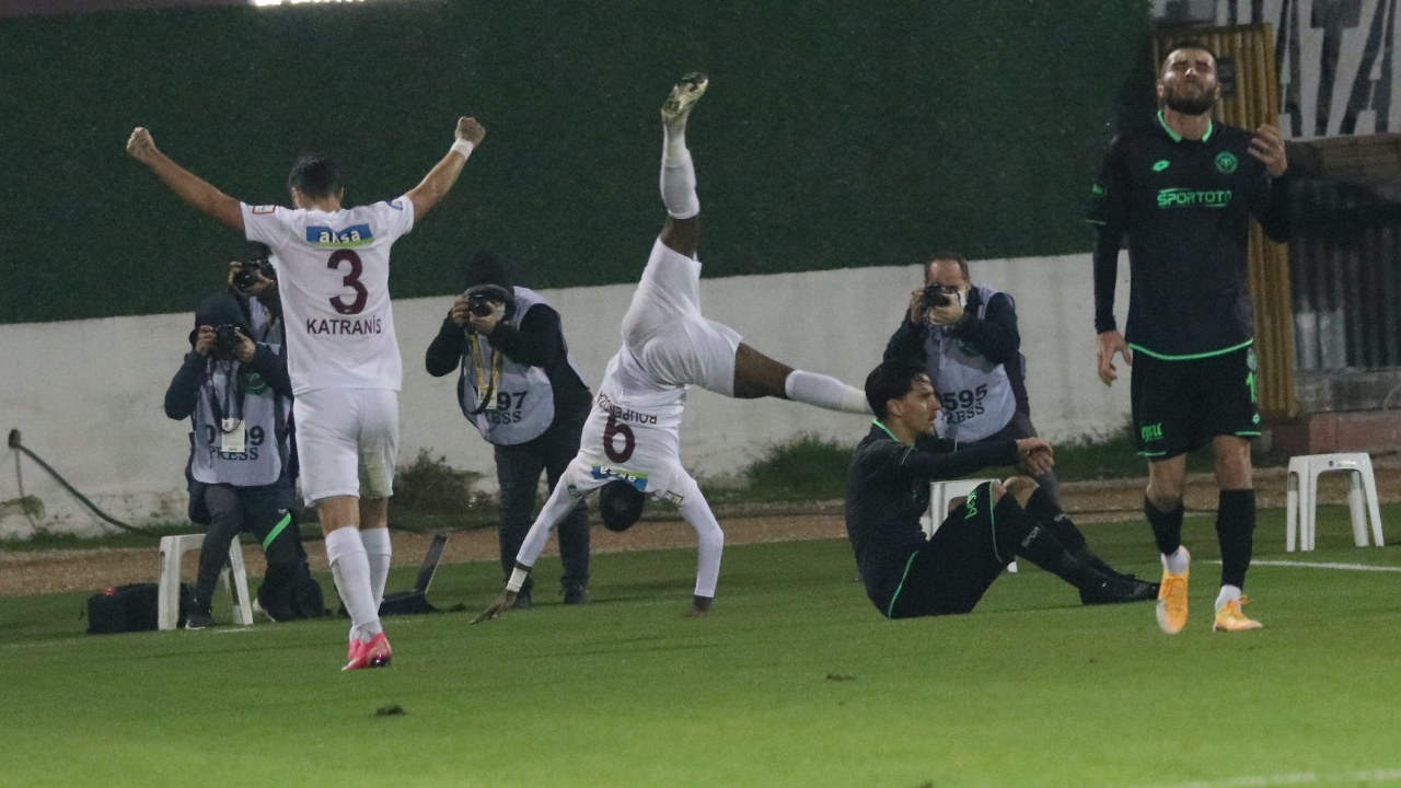 Hatayspor, Konyaspor'u da Boupendza'yla devirdi