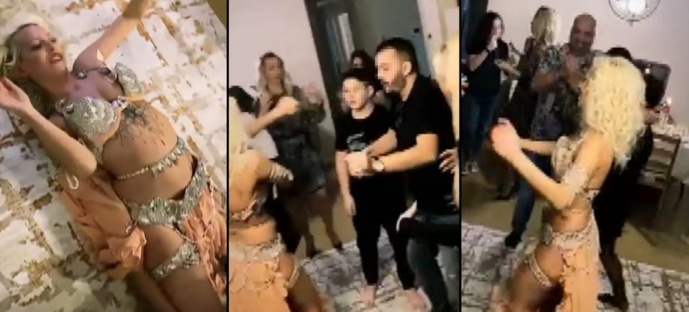 Dansözlü yılbaşı partisine baskın!