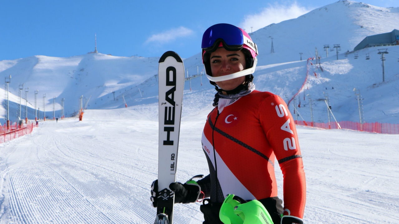 Palandöken'de kısıtlamada sadece milli sporcular kayabildi