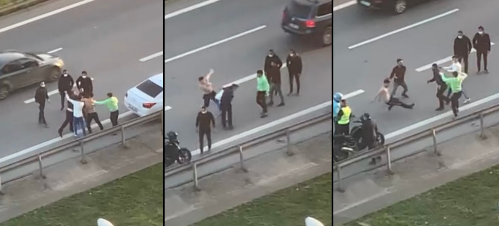 Yol verme tartışması kavgaya dönüştü