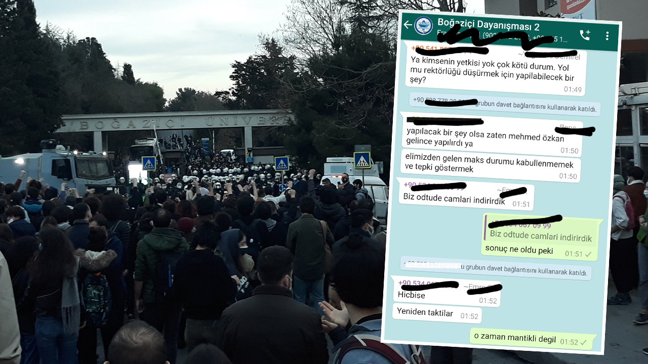 Boğaziçi Üniversitesi öğrencisi anlattı: Kendini Boğaziçili göstermeye çalışan teröristler vardı