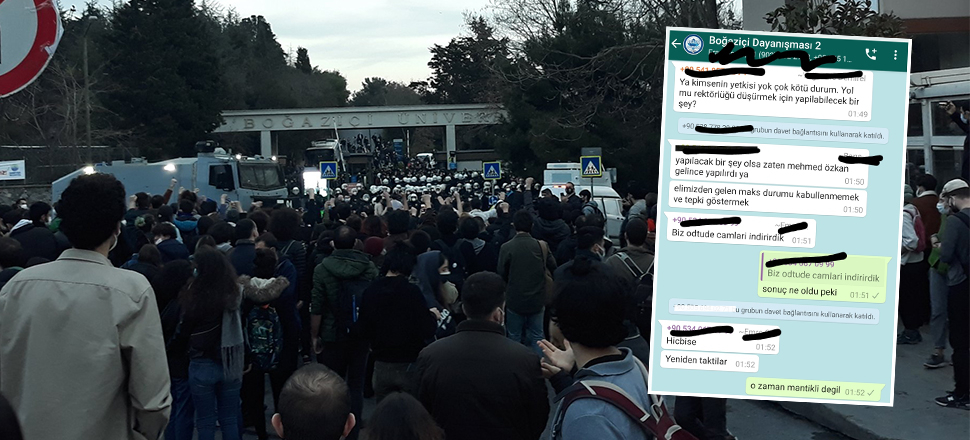 Boğaziçi Üniversitesi öğrencisi anlattı: Kendini Boğaziçili göstermeye çalışan teröristler vardı