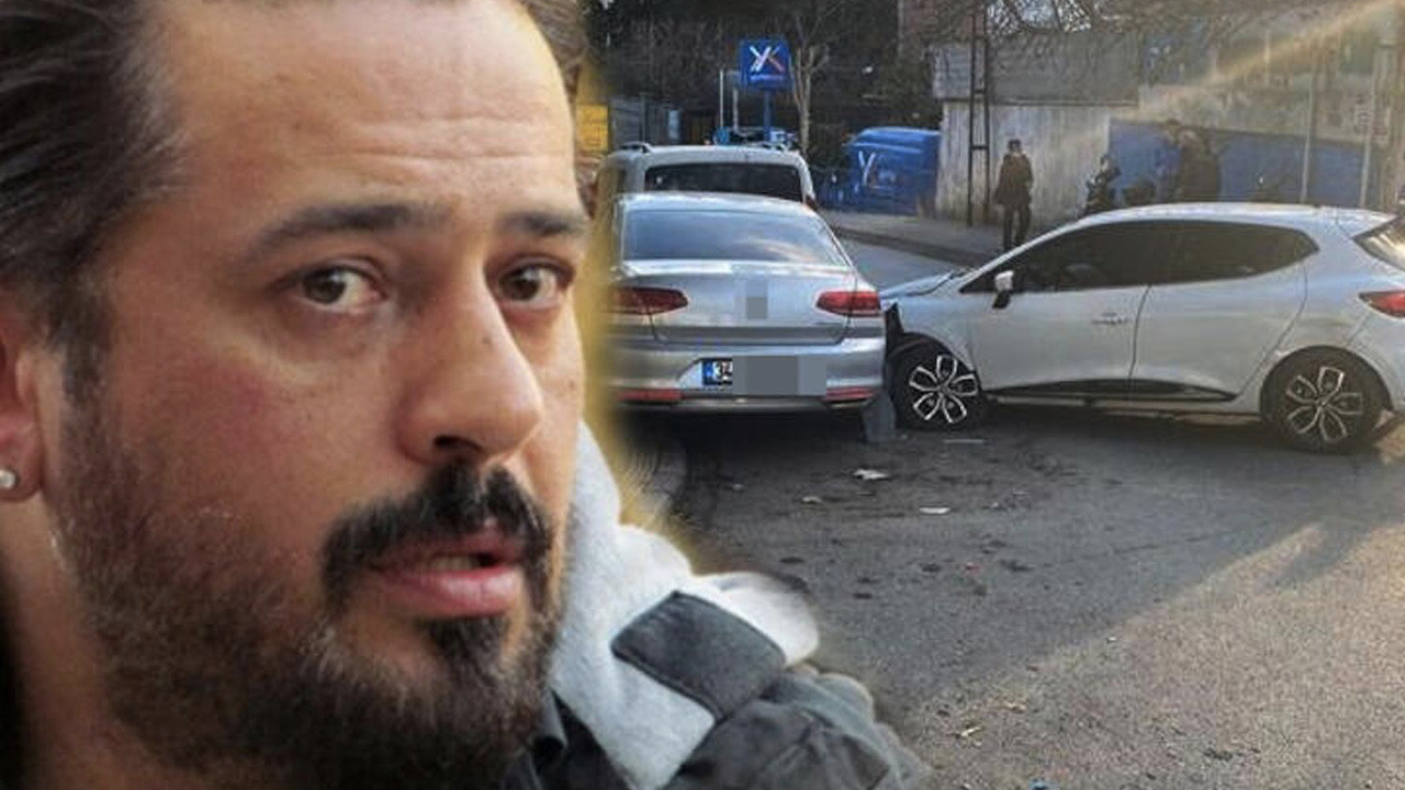 Emre Altuğ trafik kazası yaptı