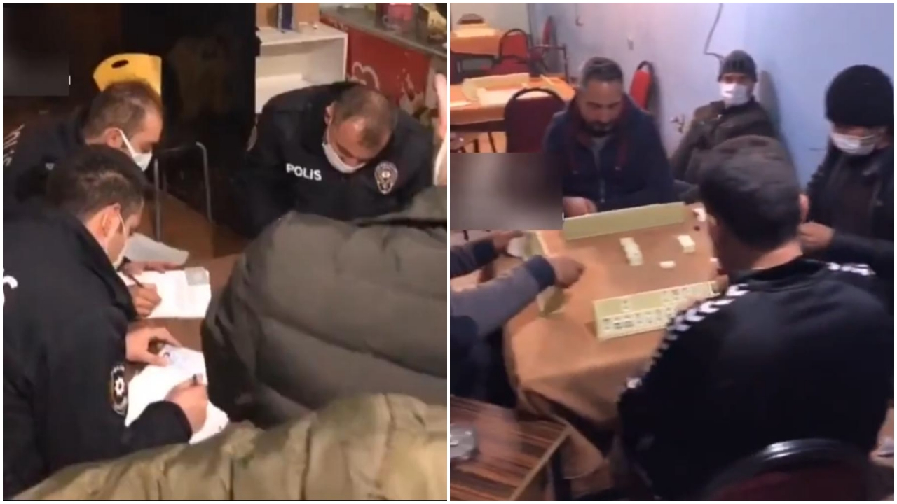 Cezayı ödeyecek kişiyi belirlemek için okeyi bozmadılar