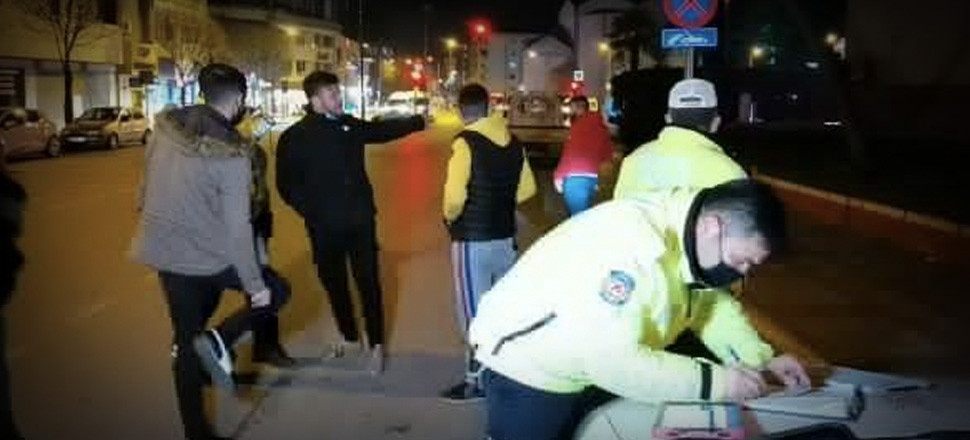 Polis ceza kesti... 'Burada gözünüzün önünde drift atacağım' dedi!