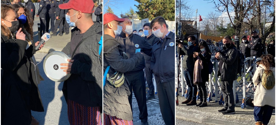 Yabancı basın Boğaziçi'nin kapısına dikildi!