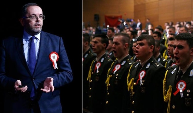 Kara Harp Okulu aylar sonra açıldı! İlk ders Erhan Afyoncu'dan...