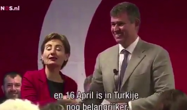 Feyzioğlu'nun hayır propagandası Hollanda devlet televizyonunda! / VİDEO