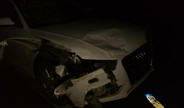 AK Partili vekilin otomobili motosiklet ile çarpıştı