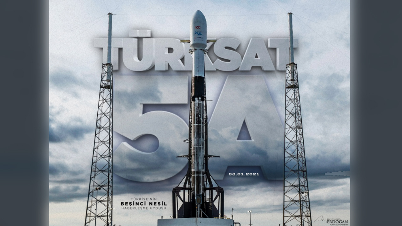 Cumhurbaşkanı Erdoğan'dan Türksat 5A paylaşımı