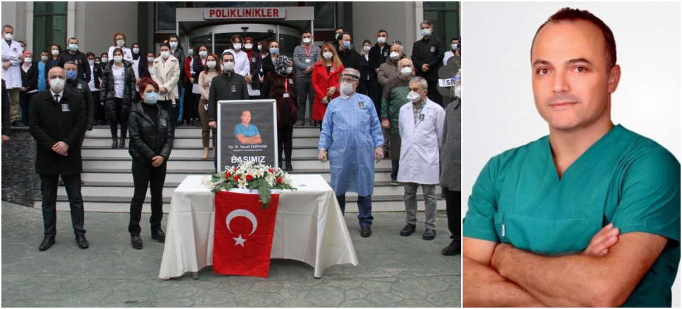 Samsun korona kurbanı doktora ağlıyor