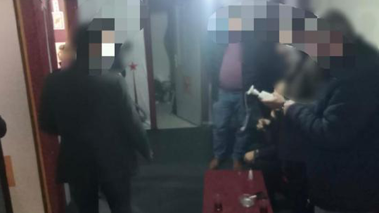 Kahramanmaraş'ta gizli kahvehane operasyonu