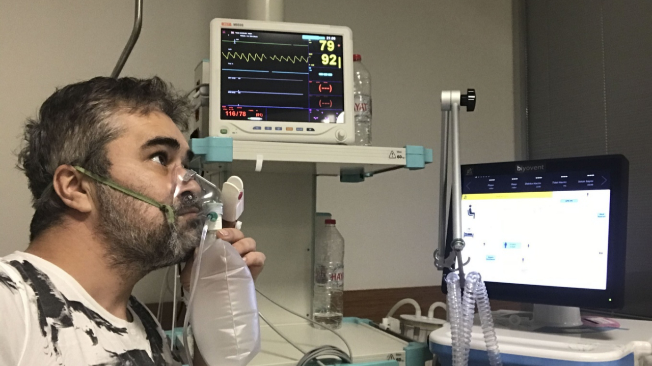 AA muhabiri Kovid'le mücadelesini fotoğraflarla anlattı