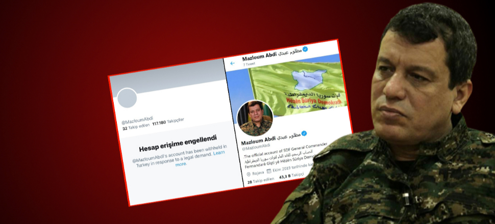 Terörist Ferhat Abdi Şahin'e 'mavi tik' veren Twitter'dan flaş karar