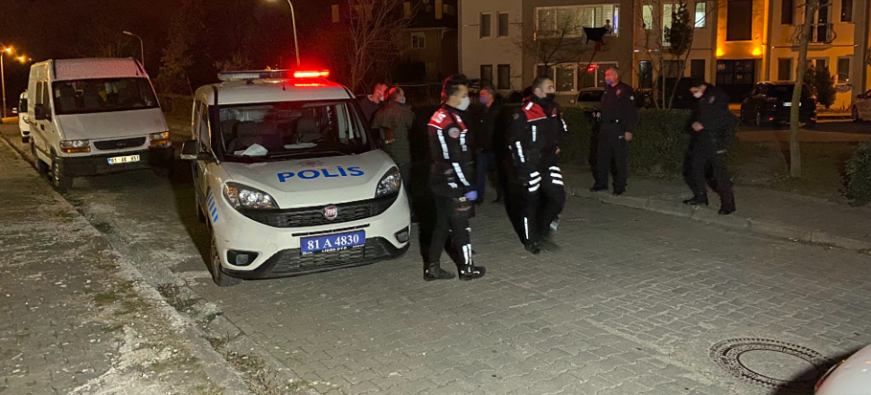 Düzce'yi birbirine katan sürücü tam eve girerken yakalandı