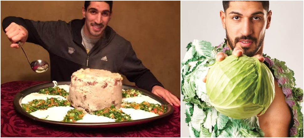 FETÖ artıklarını yiyen Kanter vegan oldu