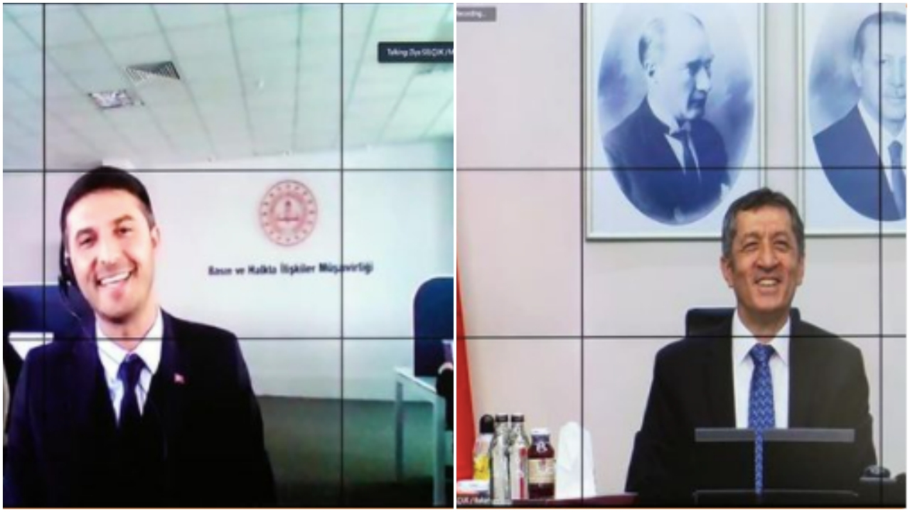Bakan Selçuk, Ziya Selçuk ile görüştü
