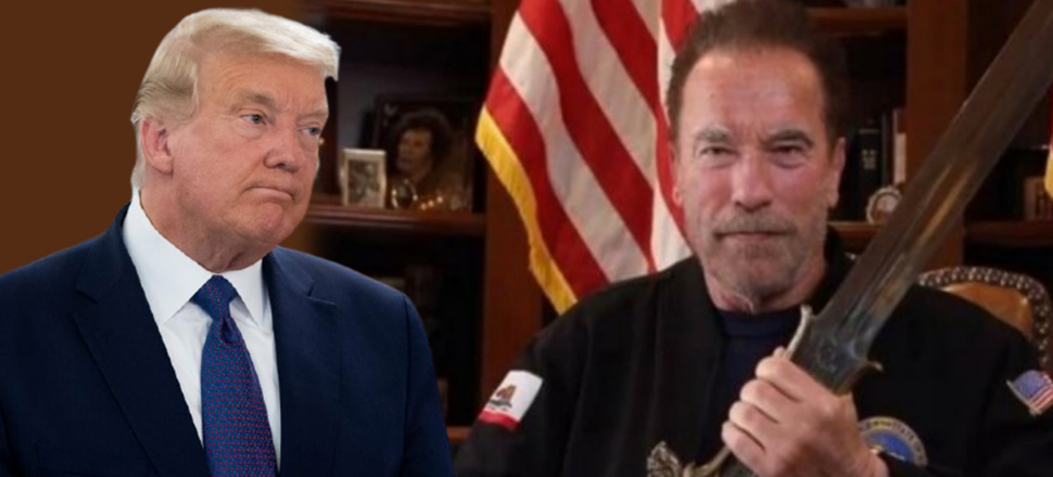 'Terminatör' Arnold Schwarzenegger, Trump'a kılıç çekti