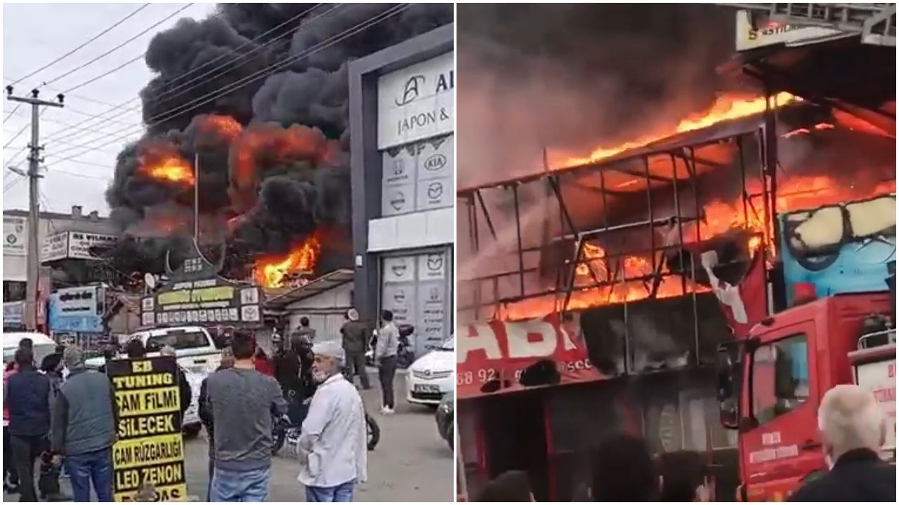 Bursa'da korku dolu anlar