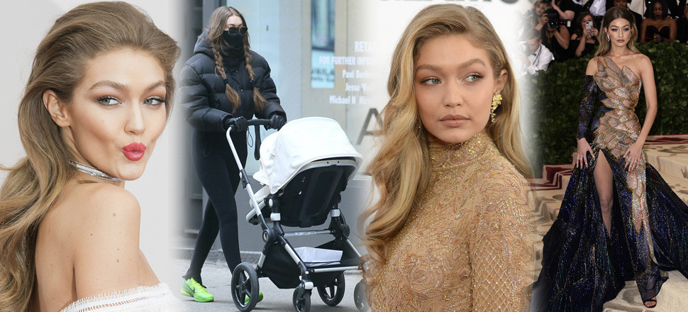 Gigi Hadid altı ayda eski görünümüne kavuştu!