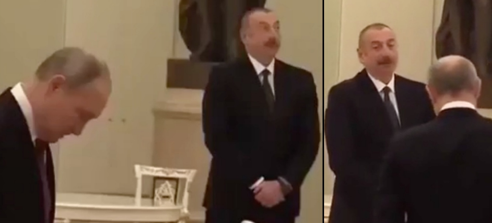 Paşinyan geç kalınca sohbete tutuştular