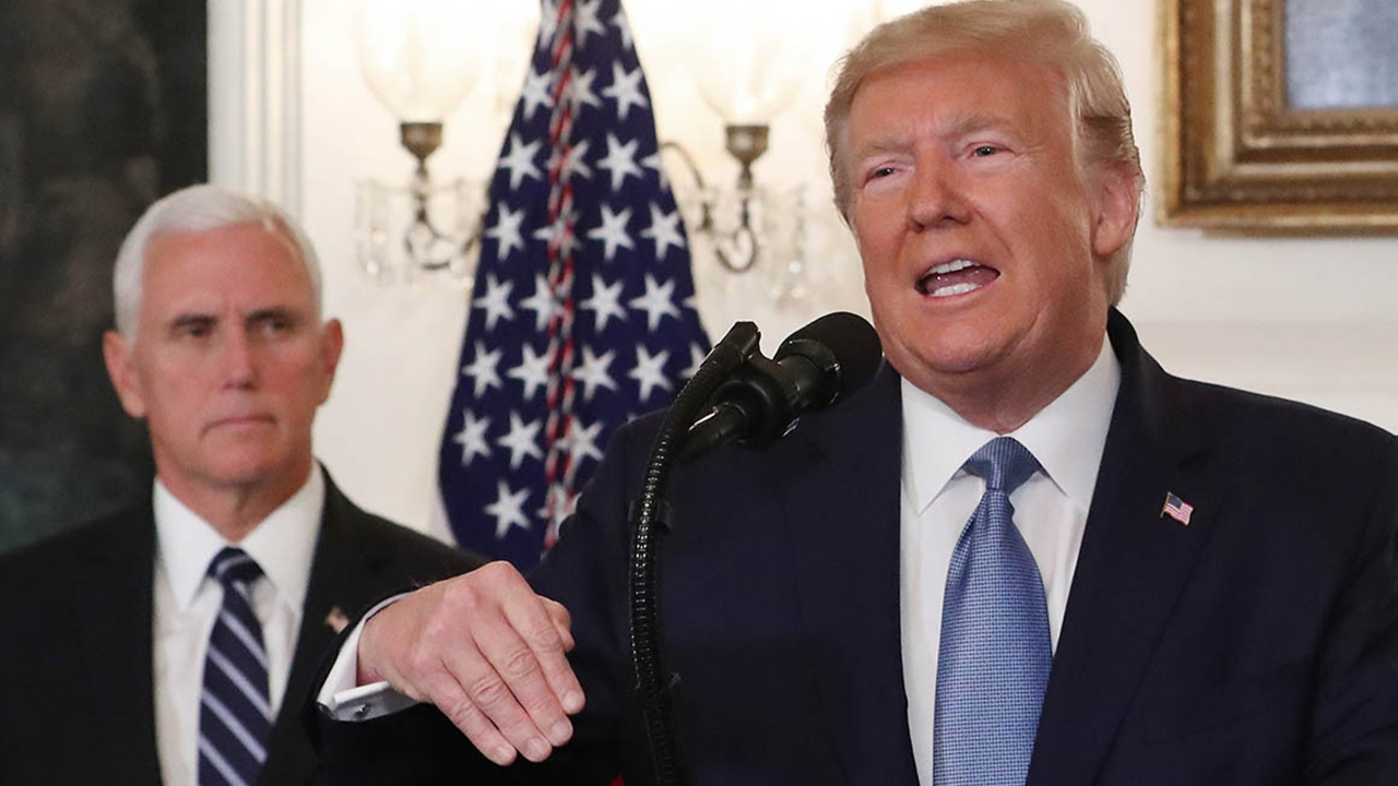 Pence'den Trump'ı rahatlatan karar