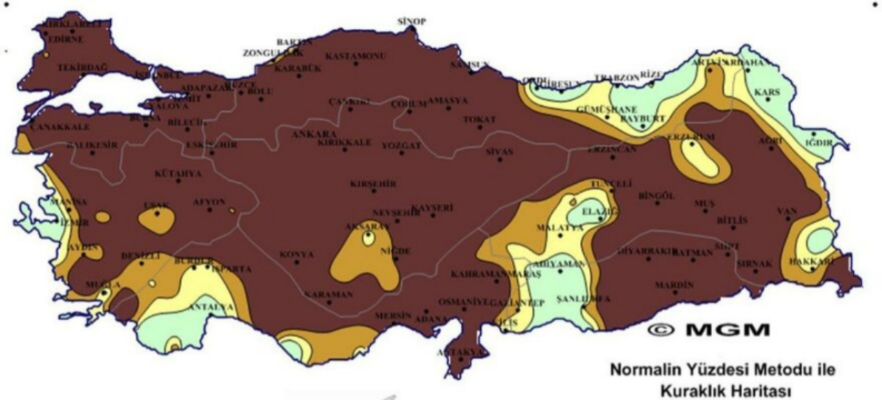 Meteoroloji kapkara tabloyu paylaştı
