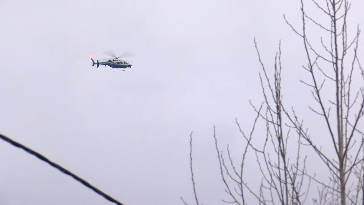 Beykoz'da helikopter düştü iddiası