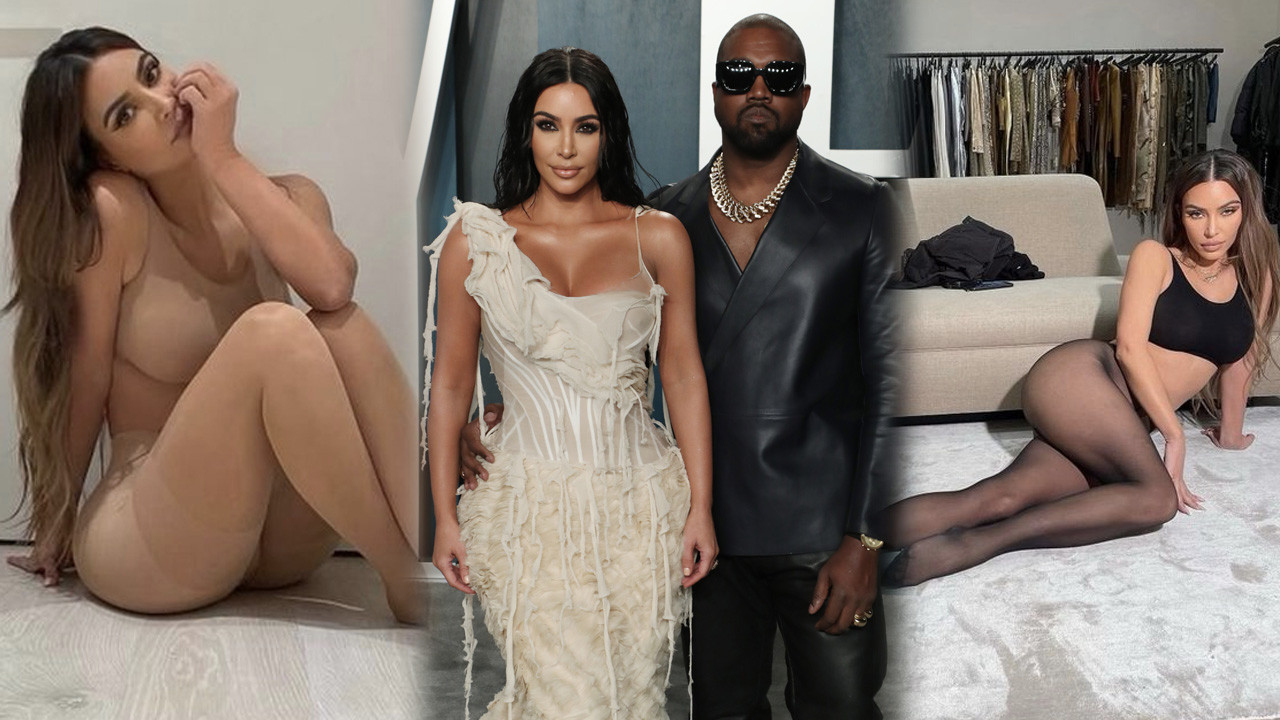 Kim Kardashian'dan cesur pozlar!