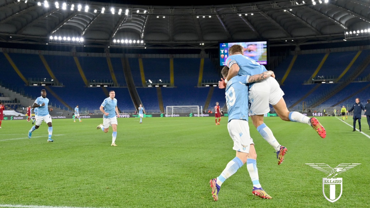 Roma derbisinde zafer Lazio'nun oldu