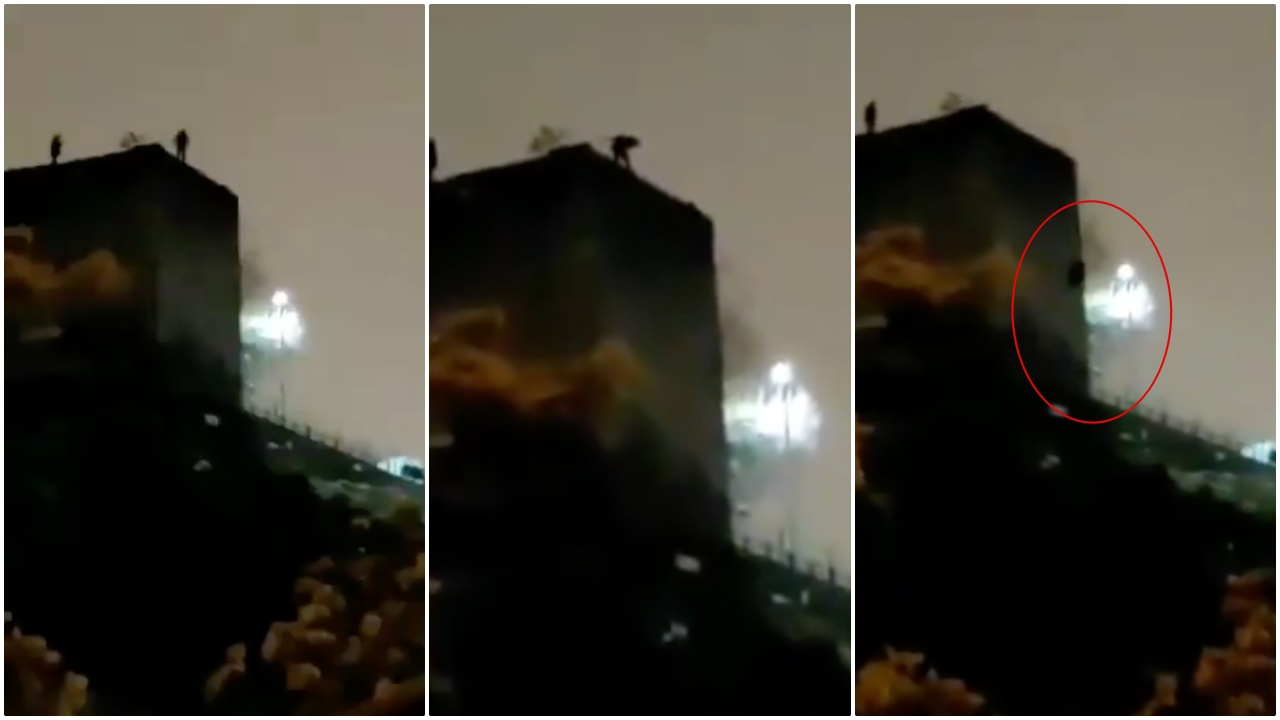 Kendisini Ankara Kalesi'nden boşluğa bıraktı
