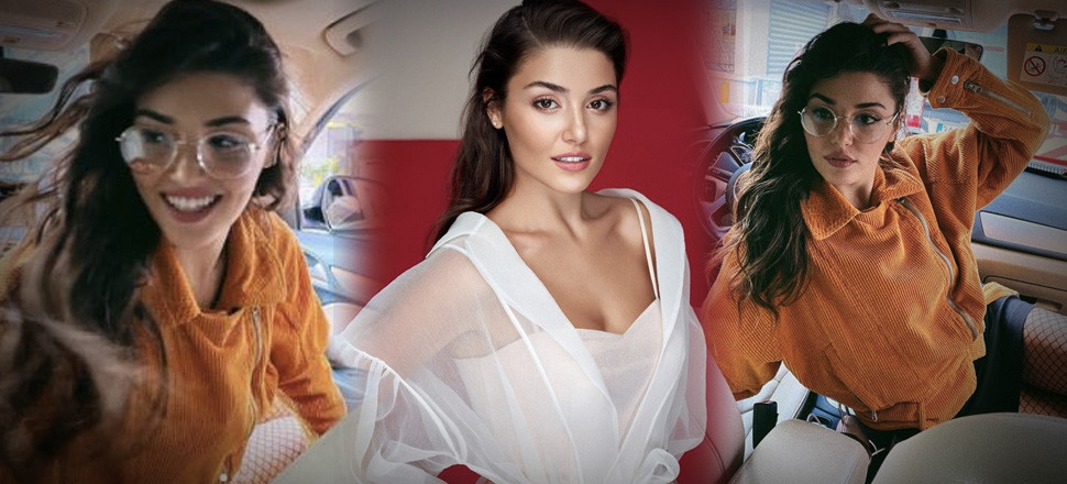 Hande Erçel araba pozlarını paylaştı! Kerem Bürsin o haberleri ti'ye aldı...