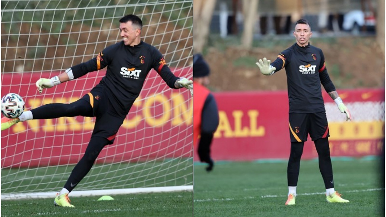 Fernando Muslera sakatlığı tamamen atlattı