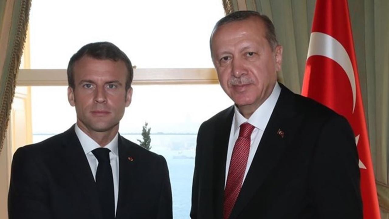 Macron'dan Erdoğan'a Türkçe mektup