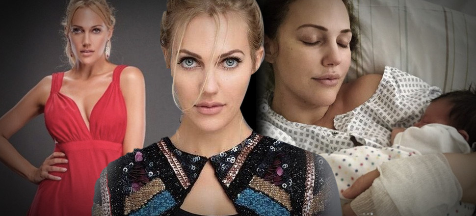 İkinci kez annelik sevinci yaşayan Meryem Uzerli kızının yüzünü ilk kez gösterdi!
