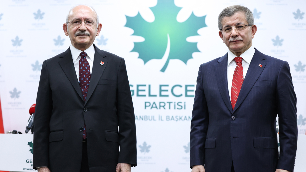 Kılıçdaroğlu'ndan Davutoğlu'na 'Geçmiş olsun' ziyareti