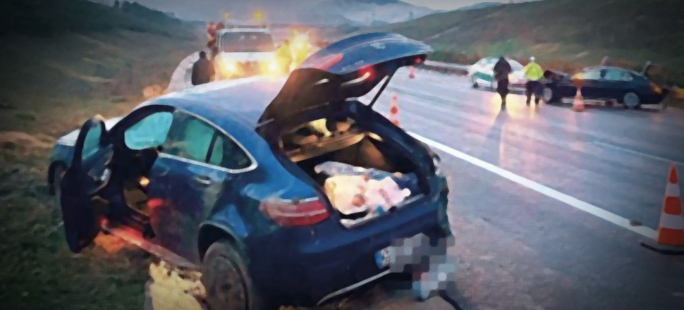 Aracı takla atan Tolgahan Sayışman ölümden döndü!