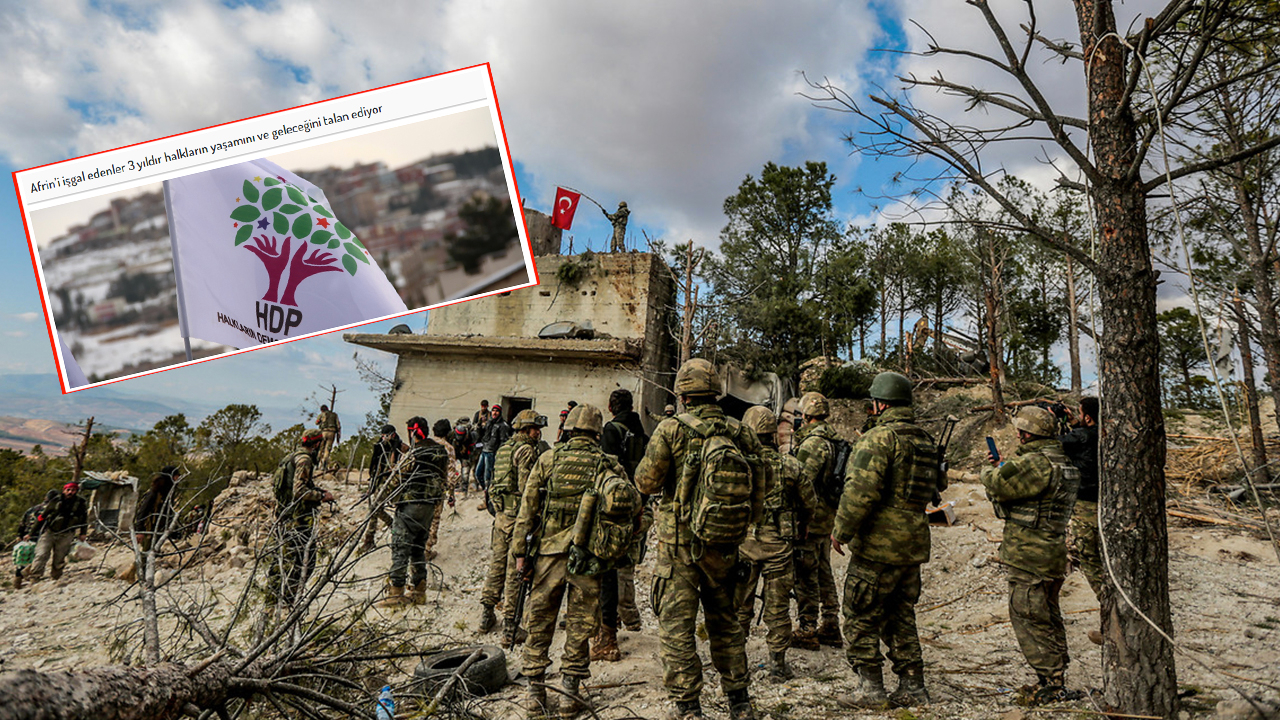 HDP'nin 'Zeytin Dalı' hazımsızlığı 3'üncü yılında!