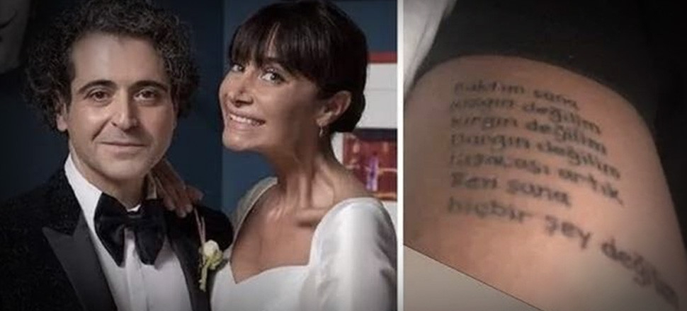 Hazer Amani'den manidar dövme!