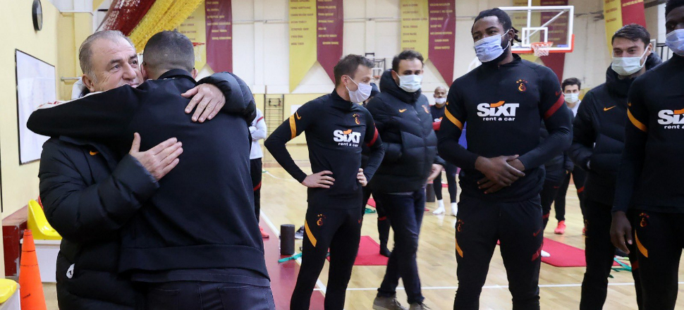 Omar Elabdellaoui, günler sonra Galatasaray idmanında