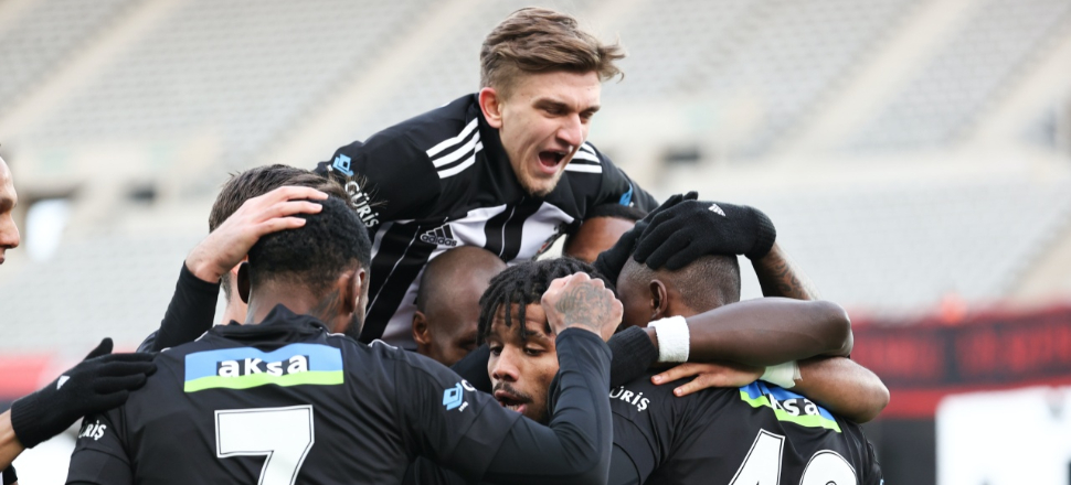 Lider Beşiktaş, Fatih Karagümrük'ü 4-1 mağlup etti