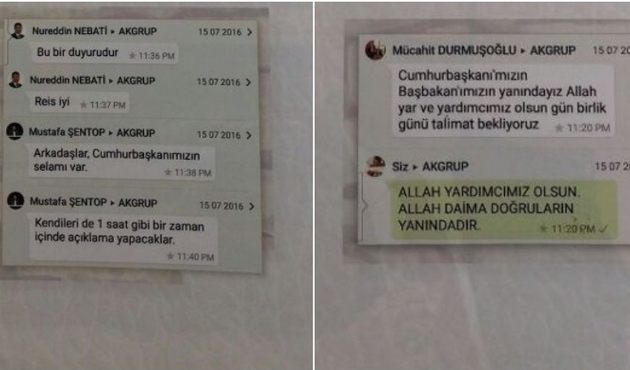 Darbe gecesi milletvekilleri arasındaki konuşmalar ilk kez ortaya çıktı