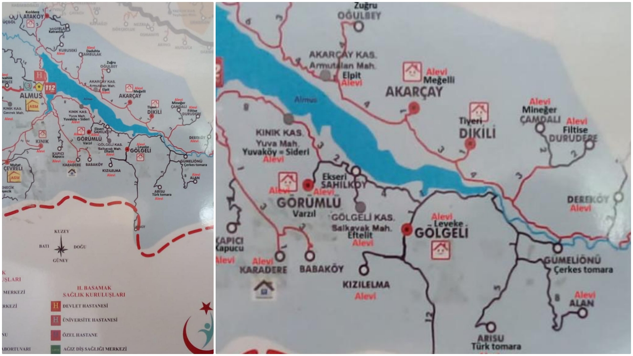 Alevi köylerini işaretleyen doktora soruşturma